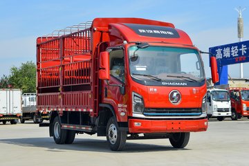 陕汽商用车 轩德翼9 速运版 150马力 4X2 4.15米单排仓栅式轻卡(国六)(SX5040CCYNP6331)