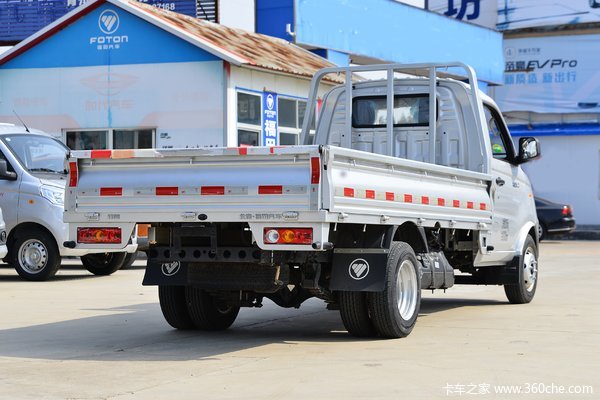 福田 祥菱V2 舒适型 1.6L 105马力 CNG 2.55米双排厢式微卡(国六)(BJ5030XXY3AC7-56)