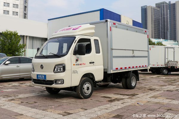福田 祥菱M Pro 1.6L 122马力 汽油 3.3米排半翼开启厢式微卡(BJ5032XYK5PV5-11)
