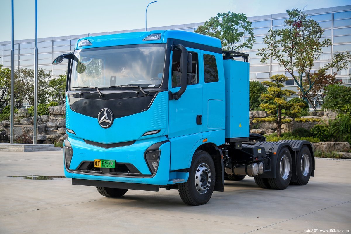 三一重卡 江山SE 6X4 换电式纯电动牵引车 国轩 437kWh