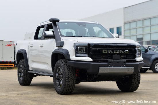 江铃大道敢探者无界款23t柴油177马力自动四驱标轴双排皮卡