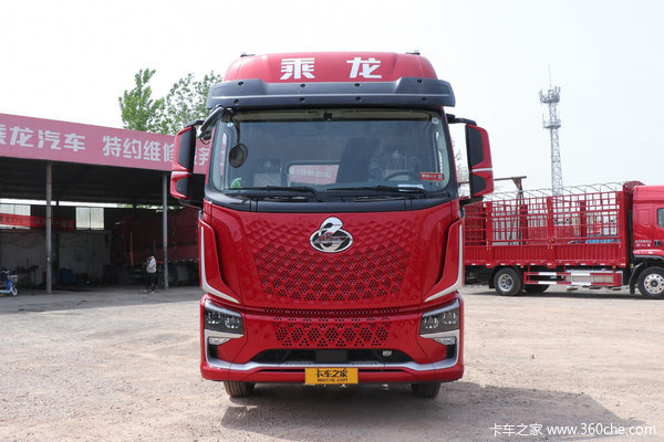 东风柳汽 乘龙H5V 270马力 4X2 6.8米畜禽运输车(LZ5170CCQH5AC1)