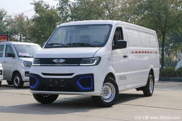 福田 智菱ev7 快慢充版 3.3t 2座 5.42米纯电动封闭货车