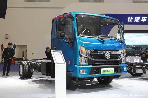 东风 凯普特星云k6-m 超能版 4.5t 4.2米单排插电式混合动力轻卡15.