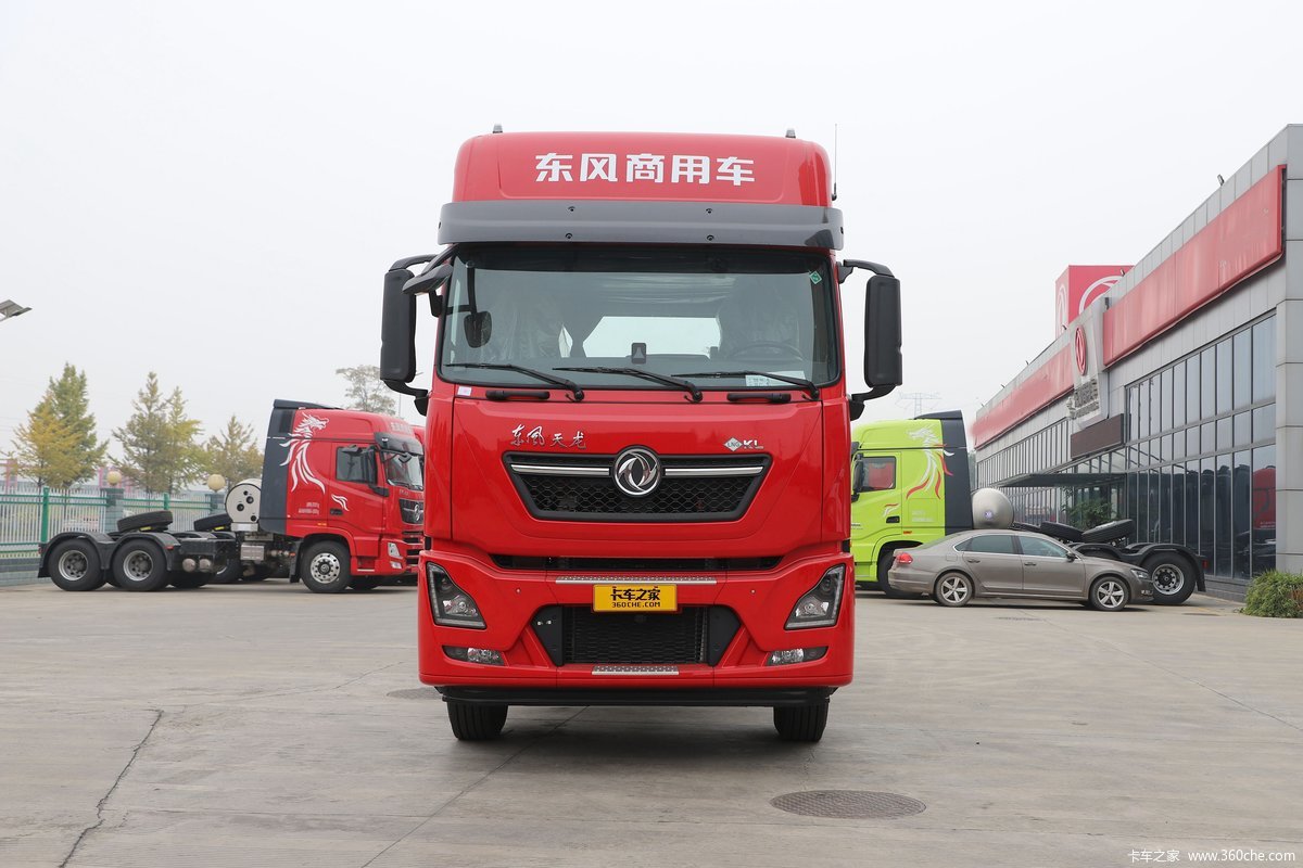 东风商用车 天龙KL重卡 480马力 6X4 LNG牵引车(440后桥)