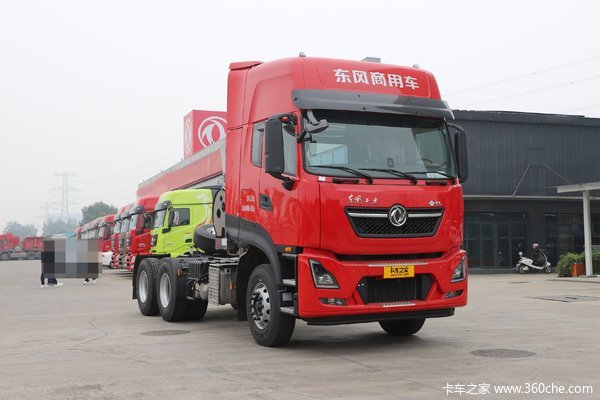 东风商用车 天龙KL重卡 500马力 6X4 LNG牵引车(高顶)(DFH4250DX13)