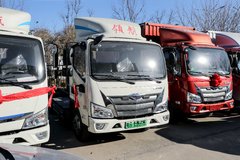 100.27度大电量，福田轻卡厢式电动货车，三电质保6年30万公