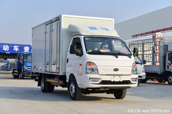 凯马 锐航X1 2.2L 95马力 CNG双燃料 3.95米单排厢式轻卡(KMC5040XXYNG318D6)