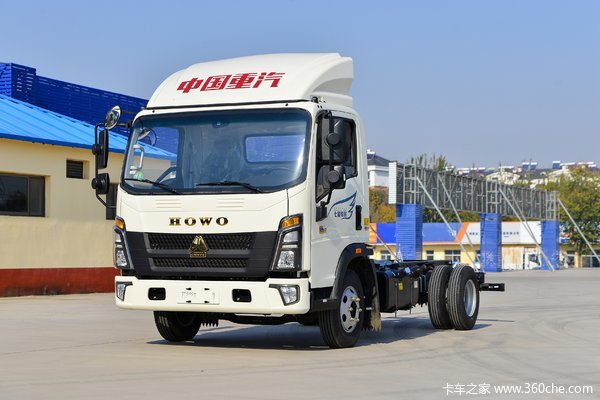 中国重汽HOWO 悍将 165马力 4.15米单排厢式轻卡(ZZ5047XXYG3215F143)