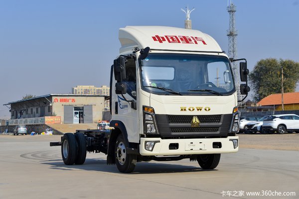 中国重汽HOWO 悍将 145马力 4.15米单排仓栅式轻卡(ZZ5047CCYF3215F145)