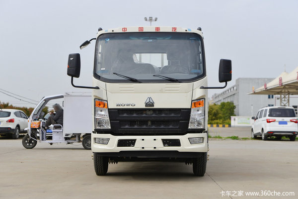 中国重汽HOWO 悍将M 150马力 4.15米单排栏板轻卡(ZZ1047C3313F145)