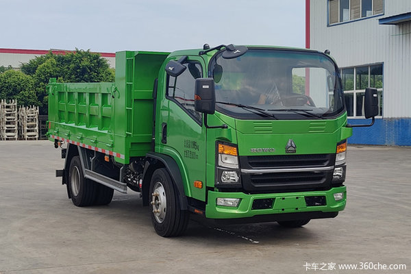 中国重汽HOWO 悍将 140马力 4X2 3.8米自卸车(ZZ3124G301CFH1)