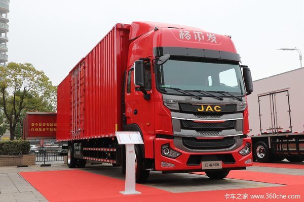 江淮 格尔发A5XⅢ 290马力 4X2 9.8米AMT自动档厢式载货车(HFC5181XXYP2K2A70S)