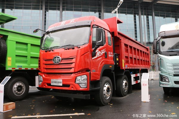 青岛解放 JK6 350马力 8X4 5.6米自卸车(CA3312P28K15L2T4E6A80)