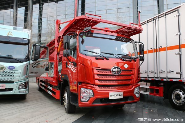 青岛解放 解放JK6 260马力 4X2 CNG 轿运车(CA5180XXYP28K8L7NE6A91)