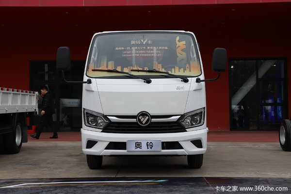 福田 奥铃V卡 1.6L 122马力 汽油 3.5米单排厢式小卡(BJ5031XXY4JV4-AA1)