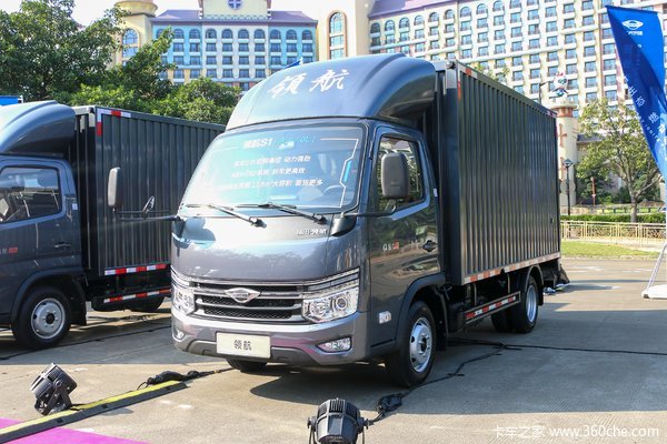 福田 时代领航S1 2.0L 144马力 汽油 4.15米单排厢式小卡(国六)(BJ5035XXY4JV6-16)