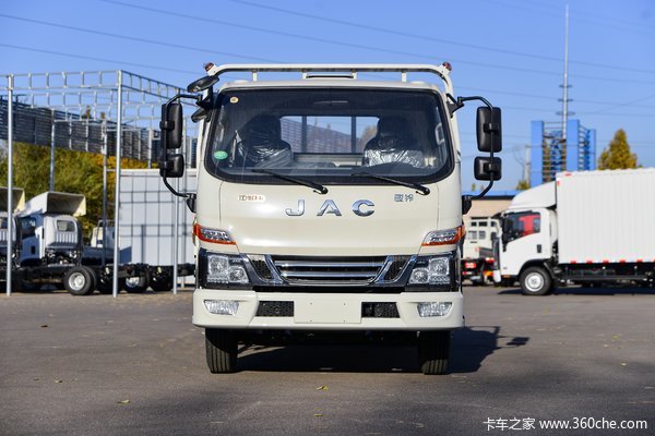 江淮 骏铃V5 3.0L 129马力 CNG 4.18米单排栏板轻卡(HFC1045P32N2C7NS)