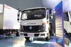 中国重汽HOWO 统帅 4.5T 单排纯电动轻卡底盘(ZZ1047H3414Z145EVD1)132kWh