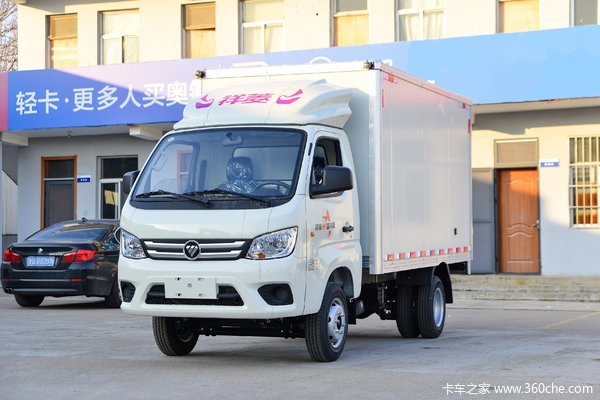 福田 祥菱M1 豪华型 1.6L 105马力 CNG 3.3米单排厢式微卡(国六)(BJ5031XXY5JC4-11)