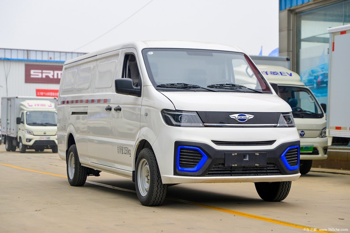 福田 智菱EV7 标配快充版 3.3T 2座 5.42米纯电动封闭货车46.37kWh