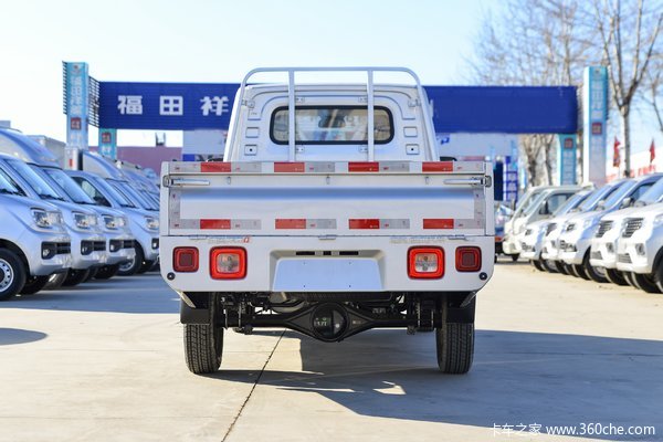 福田 祥菱Q 豪华型 1.3L 91马力 汽油 2.85米单排栏板微卡(BJ1030V4JV5-70)