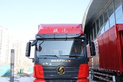 陕汽商用车 德御Q300 280马力 4X2 9.8米LNG自动档厢式载货车(SX5189XXYLB721TLQ1)