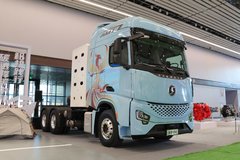 陕汽商用车 延安S700 580马力 6X4 CNG自动档牵引车