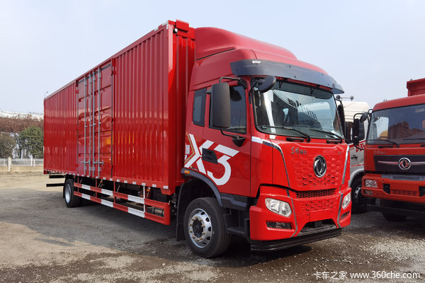 东风新疆 畅行X3 260马力 4X2 9.8米厢式载货车(DFV5183XXYGP6D2)
