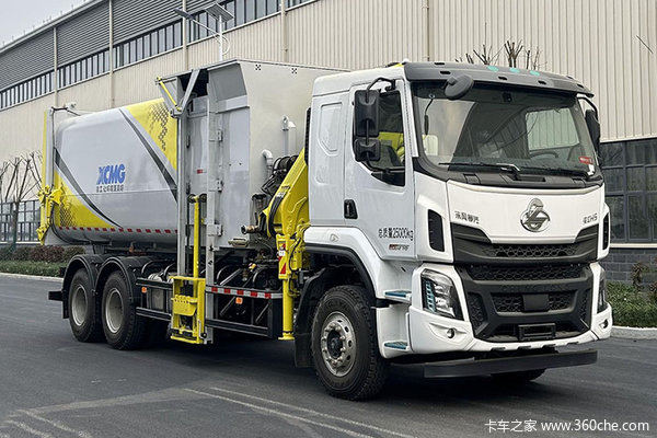 东风柳汽 乘龙H5 270马力 6X4 吊装式垃圾车(徐工牌)(XGH5250ZDZL6)