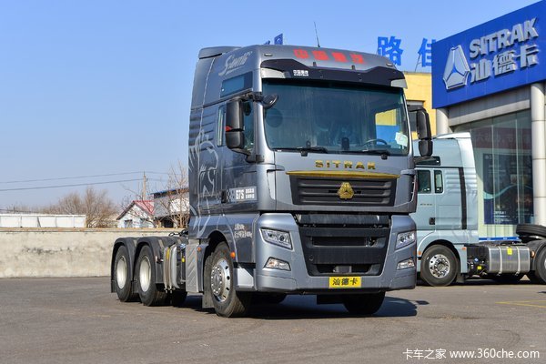 中国重汽 汕德卡SITRAK G7S重卡 奢华版 570马力 6X4 AMT自动档牵引车(液缓)(ZZ4256W324HF1B)