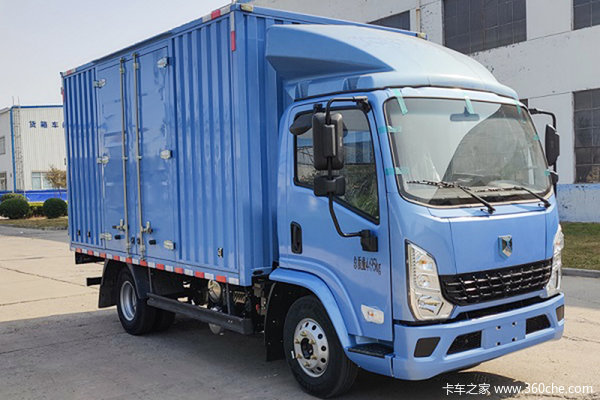 蓝擎汽车 悦EN 4.5T 4.18米单排纯电动厢式轻卡(YTQ5042XXYDEEV342)100.46kWh