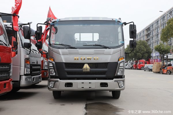中国重汽HOWO 悍将 145马力 4.15米单排栏板轻卡(ZZ