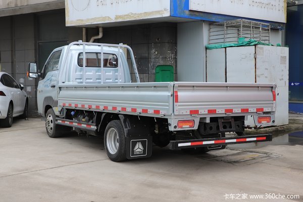 中国重汽HOWO 小将 115马力 3.6米单排仓栅式小卡(ZZ