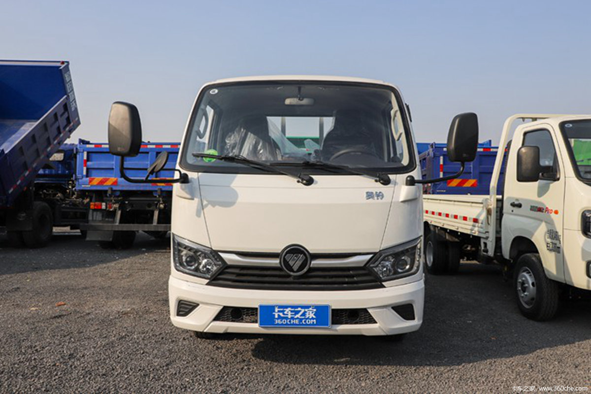 福田 奥铃V卡 1.6L 105马力 CNG 3.815米单排栏板小卡