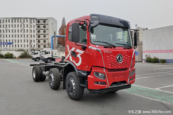 东风新疆 畅行X3 240马力 6X2 5.8米仓栅式载货车(DFV5253CCYGP6D2)