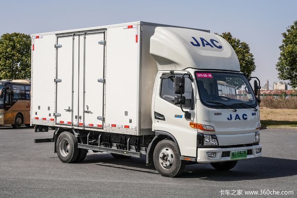 江淮 帅铃EV5 4.5T 4.15米单排纯电动厢式轻卡(HFC5042XXYEV10)81.14kWh