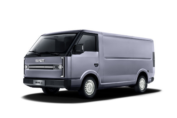 SRM鑫源 E3 标准型 2024款 2.75T 4.555米纯电动封闭货车38.64kWh