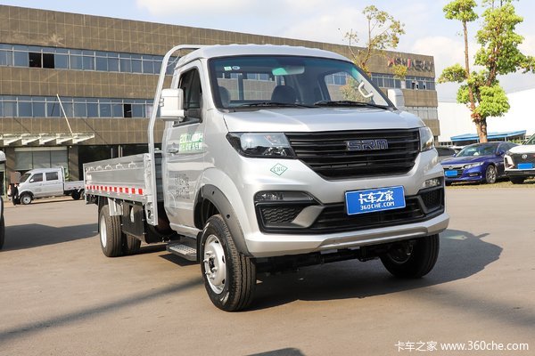 鑫源汽车 金卡S6 舒享型 2L 130马力 CNG 3.7米单排栏板微卡(JKC1034D6X2CNG)