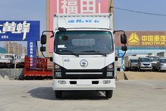 陕汽商用车 德龙G1 177马力 4X2 4.8米排半厢式载货车(SX5120XXYNP6421)