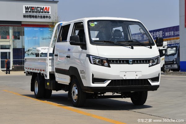 蓝擎汽车 凌R 1.6L 122马力 汽油 2.7米双排栏板微卡(YTQ1031PHQ332)