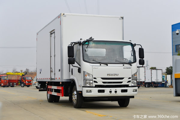 庆铃 五十铃KV600 132马力 4X2 5.15米冷藏车(虹宇牌)(HYS5080XLCQ6)