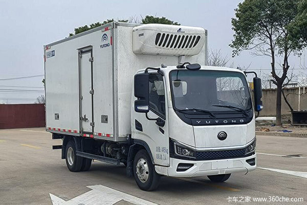 宇通轻卡 T5 4.5T 4.08米纯电动冷藏车(ZKH5045XLCBEV1)88.87kWh