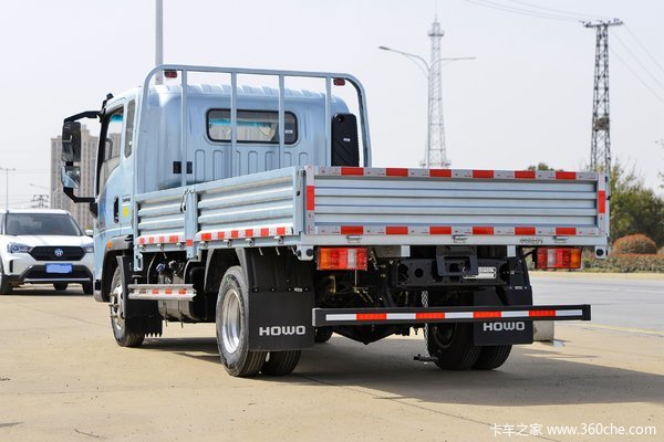 中国重汽HOWO 统帅 155马力 3.65米单排厢式轻卡(ZZ