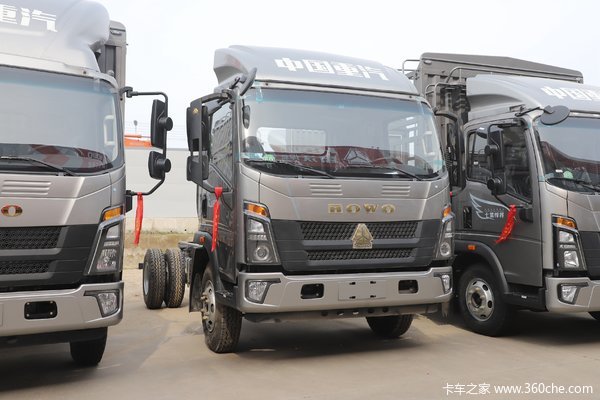 中国重汽HOWO 悍将 165马力 4.15米单排厢式轻卡(万里扬8档)(ZZ5047XXYF3215F144)