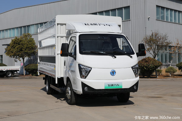 飞碟EF3 2024款 4.5T 4.01米单排纯电动仓栅式小卡(FD5040CCYD66BEV-1)56.67kWh