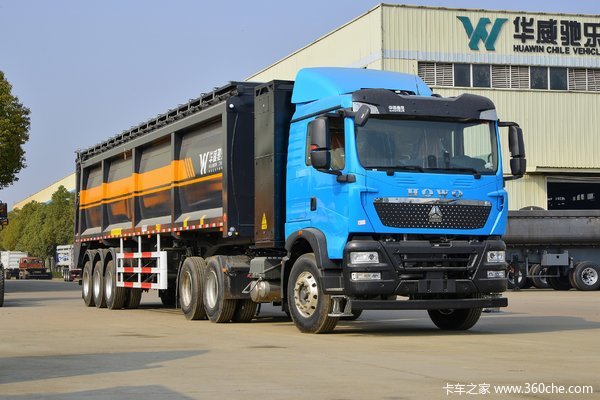 中国重汽 HOWO TX重卡 25T 6X4换电式纯电动牵引车(ZZ4257V384GZ1SBEV35)350kWh