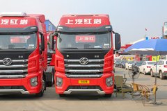 上汽红岩 杰狮H6 标载版 590马力 6X4 LNG自动档牵引车(液缓)(CQ4257SZ384S)