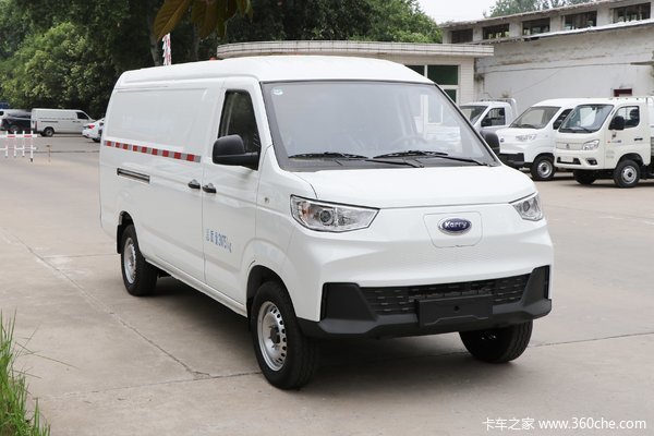 开瑞 江豚E7Ⅱ 3.1T 2座 5.15米纯电动封闭货车41.86kWh