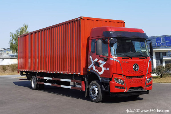 东风新疆 畅行X3 260马力 4X2 9.8米厢式载货车(DFV5183XXYGP6D2)